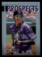 2023 Bowman Dyan Jorge #MP-10 Modern Prospects Colorado Rockies