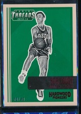 2015-16 Panini Threads Hardwood Pioneers Century Proof Red /49 Bob Cousy #7 HOF