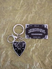 ouija board keychain keyring for purse, bag. backpack