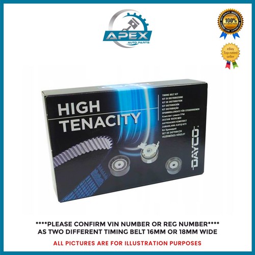 FORD 1.0 3 CYL 12V ECOBOOST TIMING BELT KIT INCLUDING OIL PUMP BELT DAYCO - Picture 1 of 3