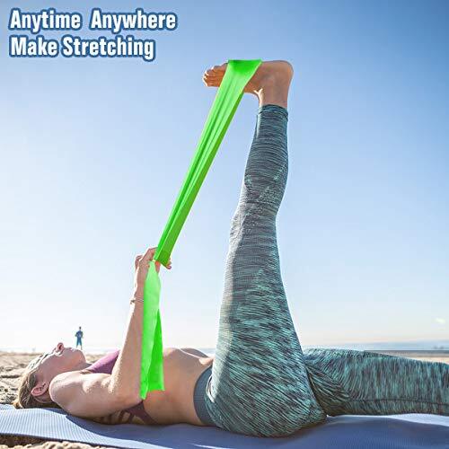 Resistance Bands Elastic Exercise Bands 3 Pack Physical Therapy Tension Band ...