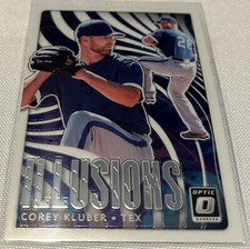 2020 Donruss Optic Baseball Corey Kluber Texas Rangers Illusions #OI-9