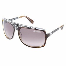 Affliction Sunglasses Talon Blk Shiny Silver with Case Tag and Box