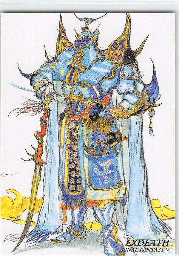 Final Fantasy Art Museum Trading Card #176 Exdeath (Exodus) (5 / V