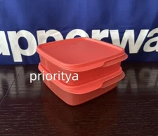 Tupperware ECO Lunch It Divided Bento Boxes Meal Prep Container Set of 2 New