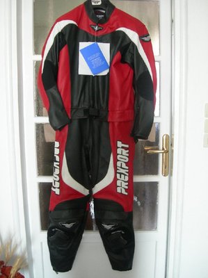 NUOVA - TUTA IN PELLE DA MOTO PREXPORT SHADOW TAGLIA 54 | eBay
