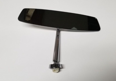 Fits 57 58 59 Dodge Plymouth Rear View Mirror Head Shaft and Bezel
