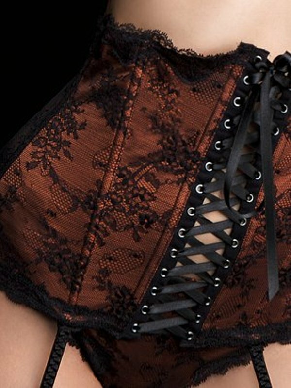 LISE CHARMEL PORTE JARRETELLE TAILLE 1 MODELE INEDIT COUTURE REF AC4968 52% SOIE