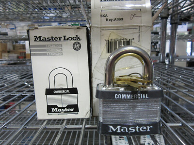 (2) Master Lock 5KA Locks Keyed Alike Each Lock has 2 Keys NEW! in Factory Box