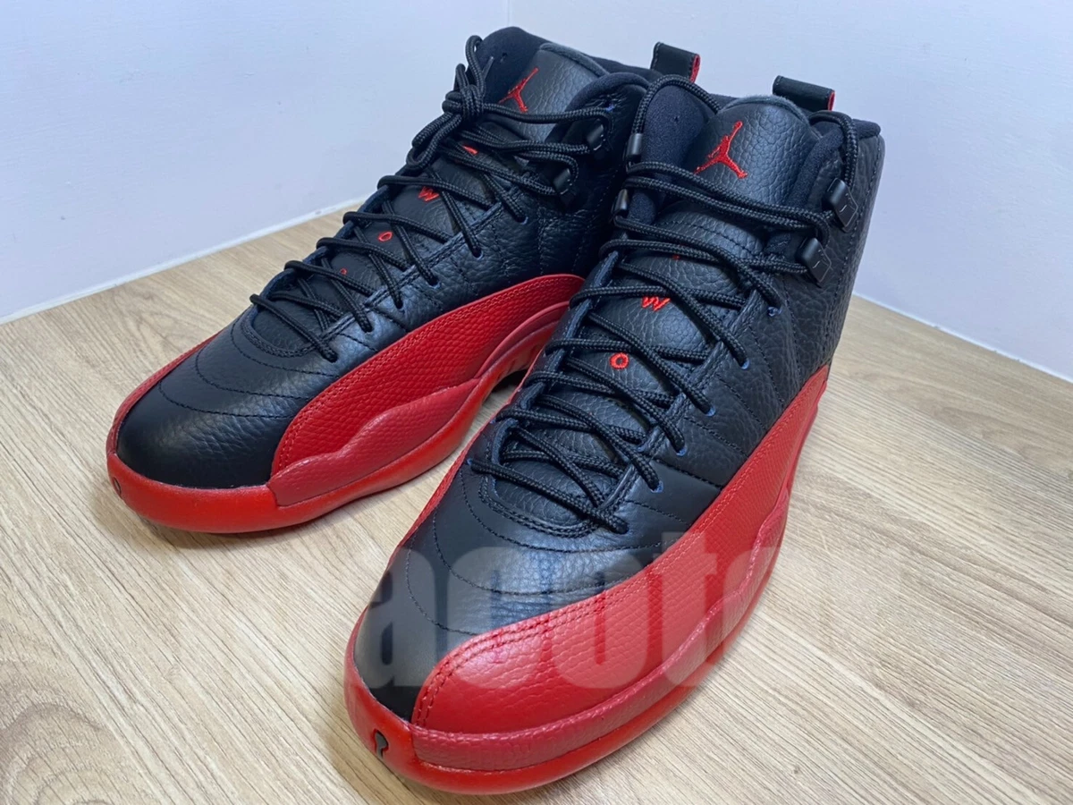 2016 Nike Air Jordan 12 Retro Flu Game 130690-002 Mens Sz 10 Black