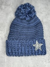 Glissade Winter Hat Kids Beanie Dark Blue Size 54 / 7-12 Years