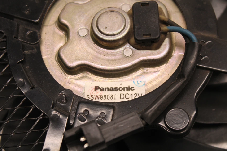 08-10 SUZUKI GSXR750 VENTILADOR DE REFRIGERAÇÃO DO RADIADOR DO MOTOR BB127 - Imagem 2 de 4