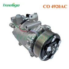 Air A/C Compressor For 2007 2008 2009 2010 2011 Honda CRV CR-V 2.4L CO 4920AC