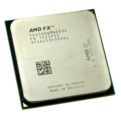   FX-6300 6-Core 3.5GHz Socket AM3+ 95W FD6300WMW6KHK Desktop CPU Processor #F3