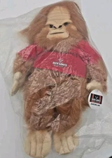 Jack Links Beef Jerky Sasquatch No Mess With Sasquatch Plush 17" RARE NWT