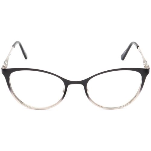 Swarovski Sk5248 001 Black Ombre Metal Cat Eye Eyeglasses 52-19-140 SK5248