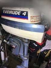 Vintage  Evinrude 4hp Outboard engine
