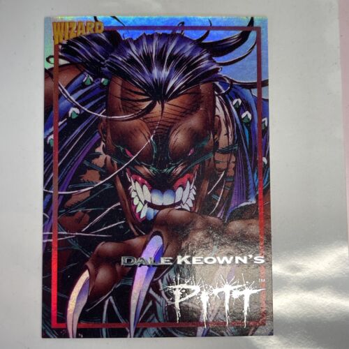 Pitt Wizard 1992 Foil Chrome Series 1 Card #1 Dale Keown Wizard Image  🔥🔥 - Picture 1 of 10