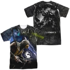 Mortal Kombat X Three of A Kind Unisex Adult Halloween Costume T Shirt, S-3XL
