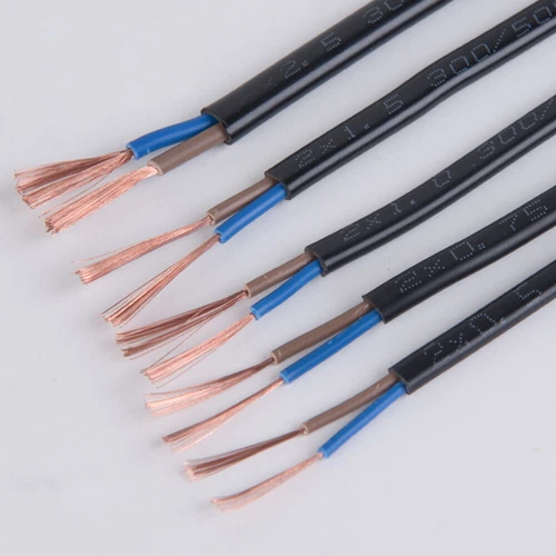 2 Kerne RVVB Draht PVC Flach Flexibel Stromkabel Elektroleitung 0.3mm² - 2.5mm² - Picture 3 of 15