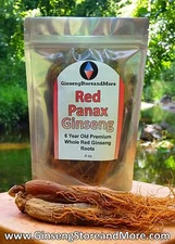 Red Panax Ginseng Root | 6 year Whole root | Ships from USA | Korean Red Ginseng