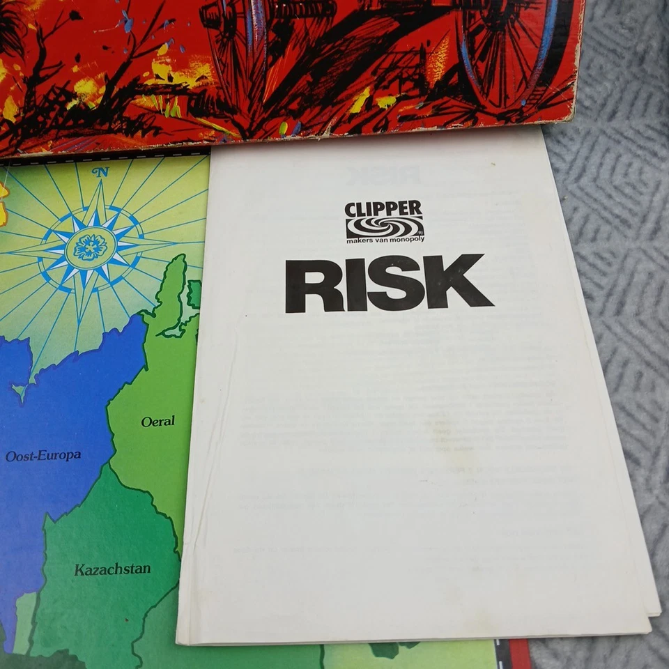 Jeu de société Risk Allemagne mondial de la Stratégie Clipper 2 à 6 joueurs - Photo 2/4