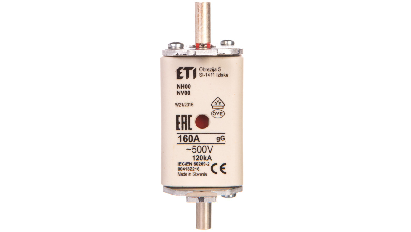 KOMBI NH00 fuse link 160A gG / gL 500V WT-00 004182216 /T2UK
