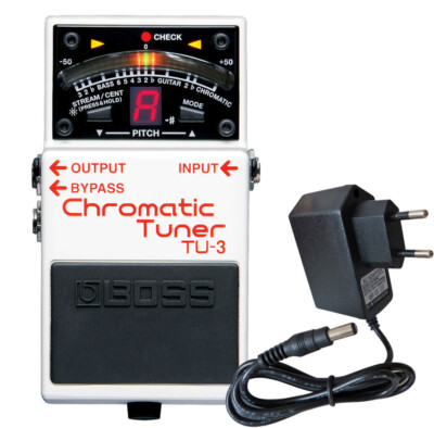 Boss TU-3 chromatisches Stimmgerät + Netzteil
