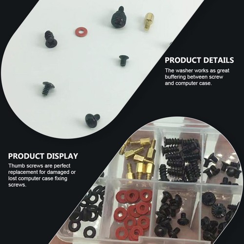 Juego de tornillos para caja de computadora tornillos para máquina accesorios electrónicos para productos - Imagen 8 de 12