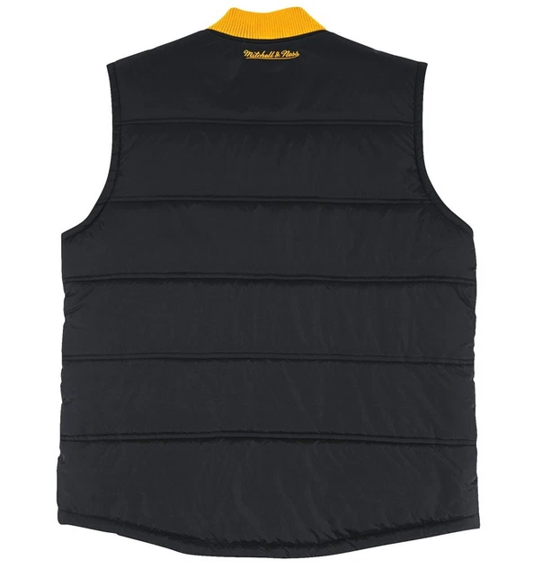 Pittsburgh Steelers NFL Hombres Reloj de Juego Chaleco Retro de Mitchell & Ness Foto 2 de 3