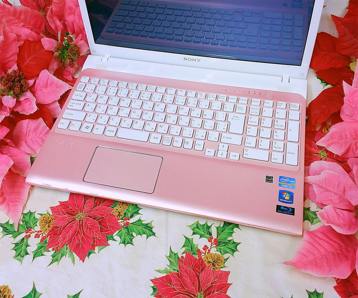 SONY - B91⭐️快適SSD⭐️タッチパネル⭐️SONY ピンク VAIOノートパソコン B91⭐️快適SSD⭐️タッチパネル⭐️SONY ピンク VAIOノートパソコン