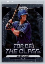 2020 panini prizm baseball josh jung top of the class rookie card #TOC-8