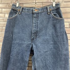 VTG Wrangler Jeans Womens 11/12x32 High Rise Bootcut denim 31MWSDD western