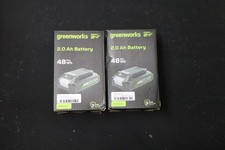 2 PC LOT Greenworks POWERALL 24V 2.0Ah Lithium-Ion Power Tool Battery