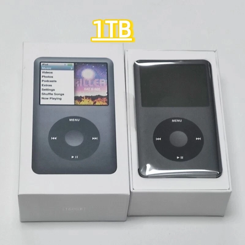 🔥🔥New Sealed Apple iPod Classic 7th Gen 1 TB Gray New Battery SSD Modded🔥🔥 - Image 2 of 4