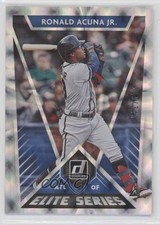2020 Panini Donruss Elite Series Silver 19/349 Ronald Acuna Jr #E-8 1u6