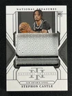 2024-25 Panini National Treasures Stephon Castle #153 Rookie RC Patch Spurs /25