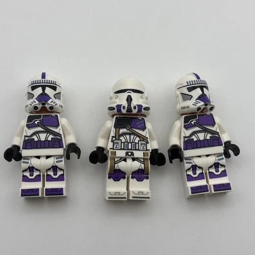 LEGO Star Wars 187th Clone Trooper Minifigures (Lot of 3) From Set 75342