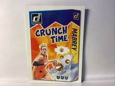2025 Panini Donruss WNBA Marina Mabrey #13 Chrunch Time Sun NM+