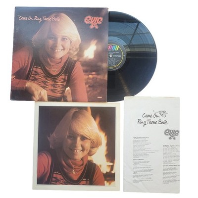 Christmas LP - Evie - COME ON, RING THOSE BELLS / with 12×12 PHOTO / LYRICS