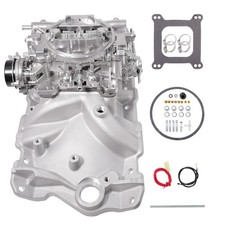 Sbc Intake Manifold Carburetor 1406 For Sbc 55-86 Chevy 305 2701 Performer Eps