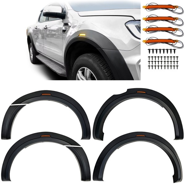 KotflüGel Radlauf Verbreiterungen Medium Light FüR Ford Ranger T7 T8 15-22-image