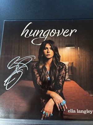 Ella Langley Signed Autographed Hungover Vinyl Album LP Country