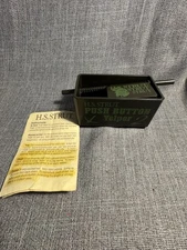 H.S. Strut Push Button Yelper Turkey Call Caller Hunting VTG with Instructions
