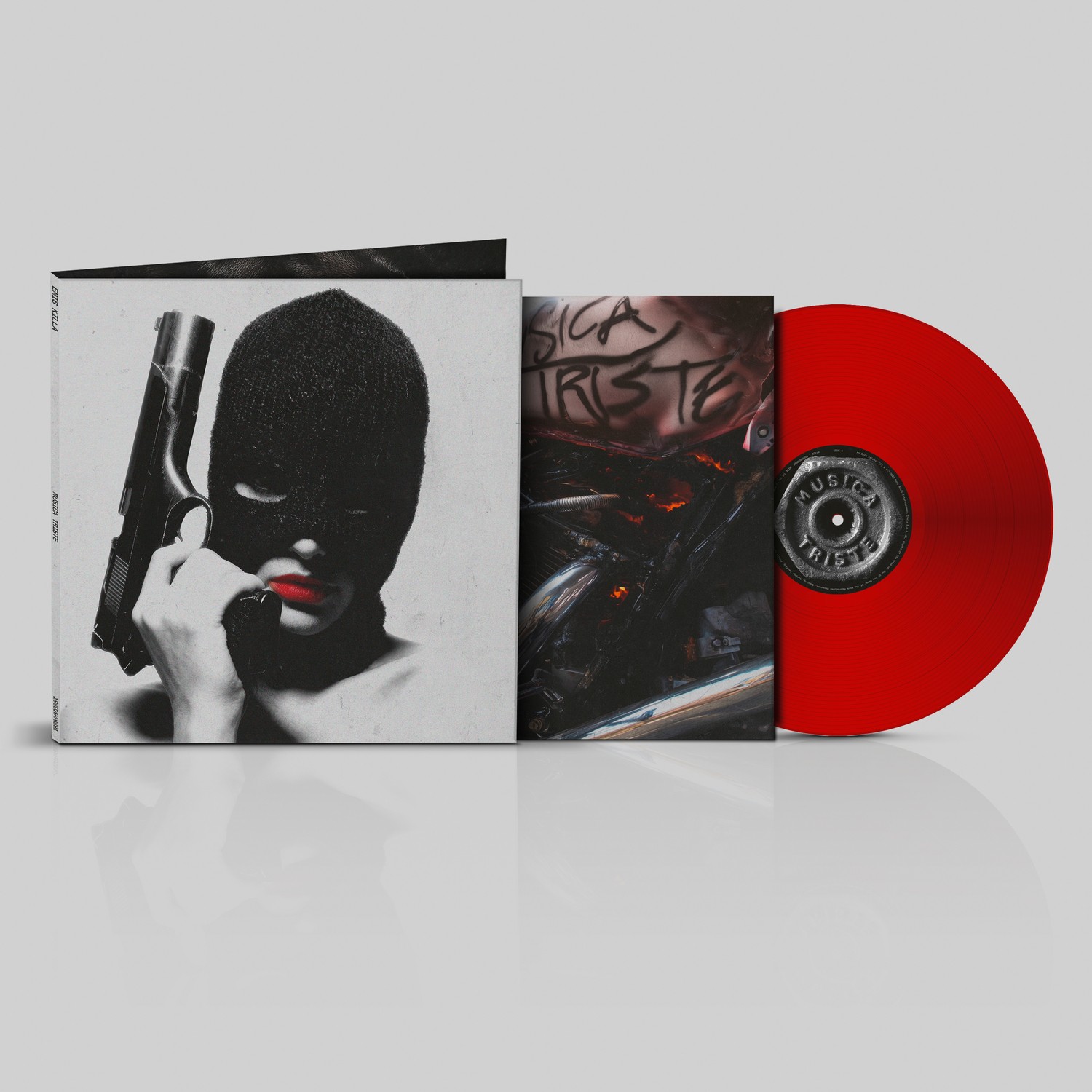 Emis Killa - Musica Triste - Lp Rosso