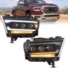 VLAND LED Scheinwerfer für Dodge Ram 1500 20...