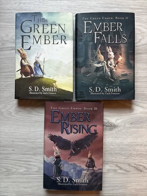 SIGNED The Green Ember Series 3 Book Set by S.D. Smith Hardcover (ALL SIGNED)