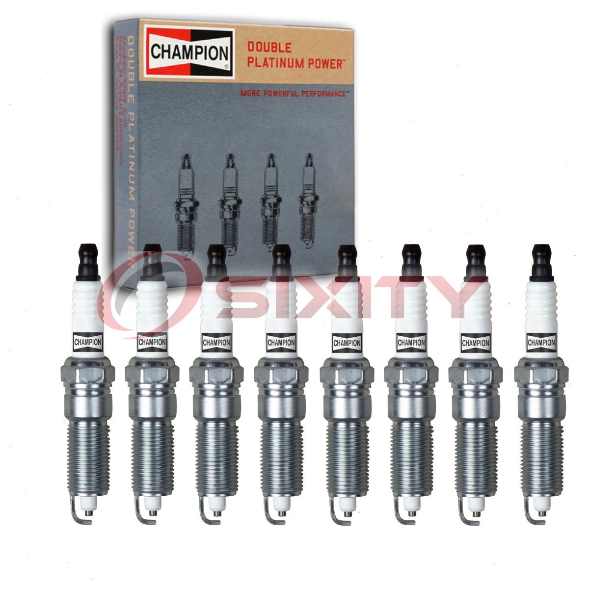 8 pc Champion Double Platinum 7440 Spark Plugs for XP5426 RE14PLP5 APP5426 da