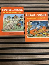 suske und wiske 2x : Der Eiserne Schellfisch & Rettet Das Rhinozeros 