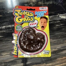 Jokes & Gags Fake Dog Poop  Poo Doggie Doggy Doo Deluxe Toy Novelty New